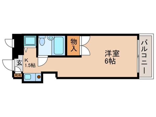 ＴＯＰ下赤塚Ｎｏ１の物件間取画像